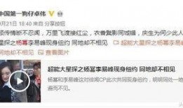 卓伟最新杨幂爆料